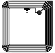 Antenna Layout Available to ICODE  SLIX Chips