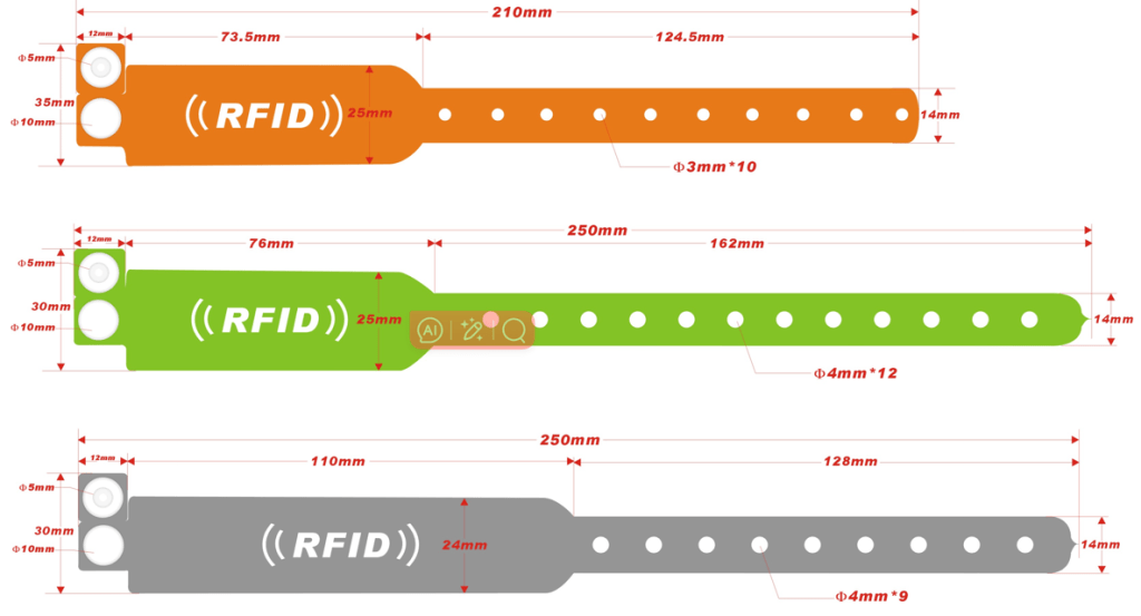 passive-rfid-bracelet-custom