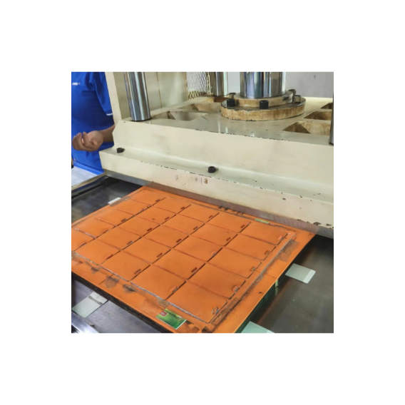 Thick card pressing and mounting