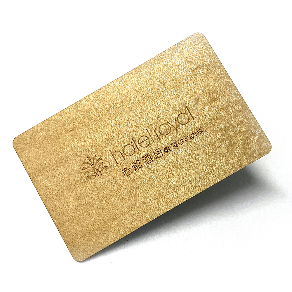 RFID hotel key card for room access and management systems