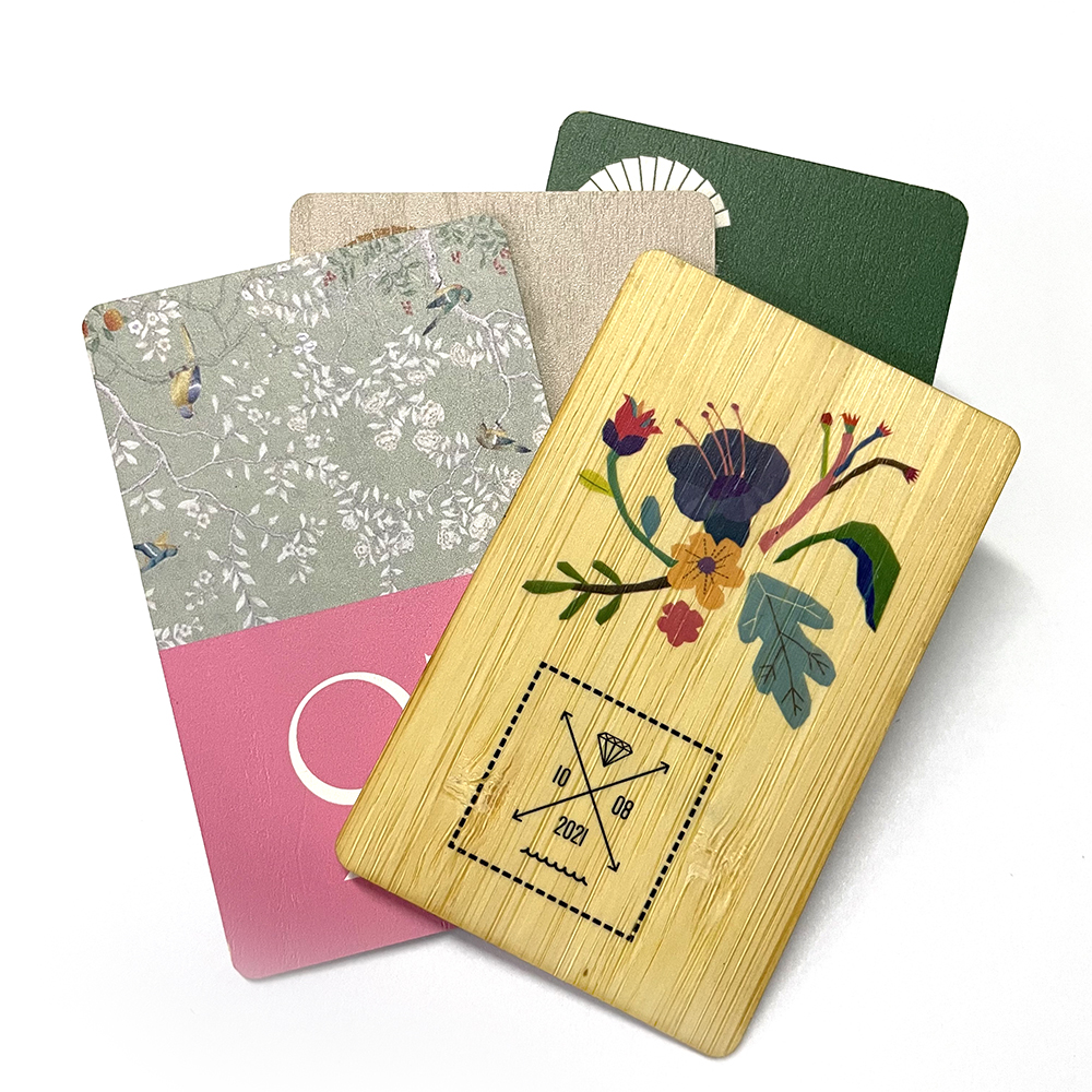 Wooden RFID cards